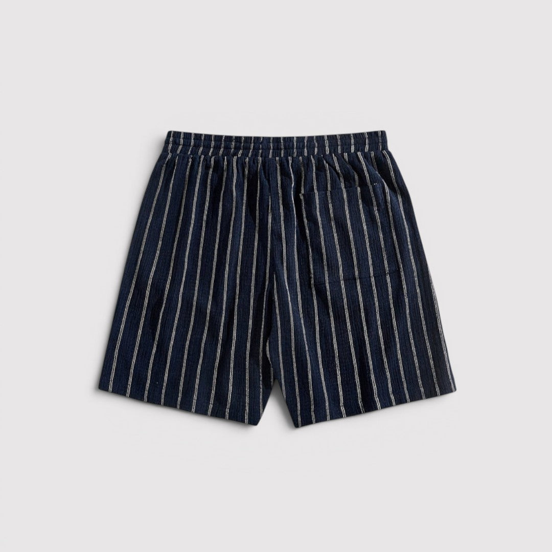 MARNIX 通気性抜群のストライプ柄ショートパンツ