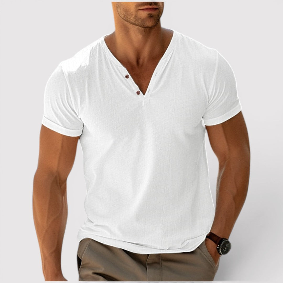 EWALD 軽量VネックTシャツ