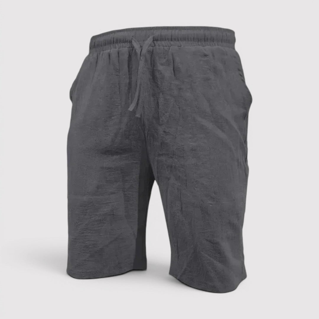 SINDRE リネン混紡のショートパンツ
