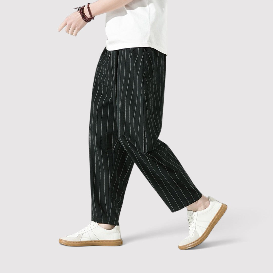 ALVE 通気性抜群のストライプパンツ