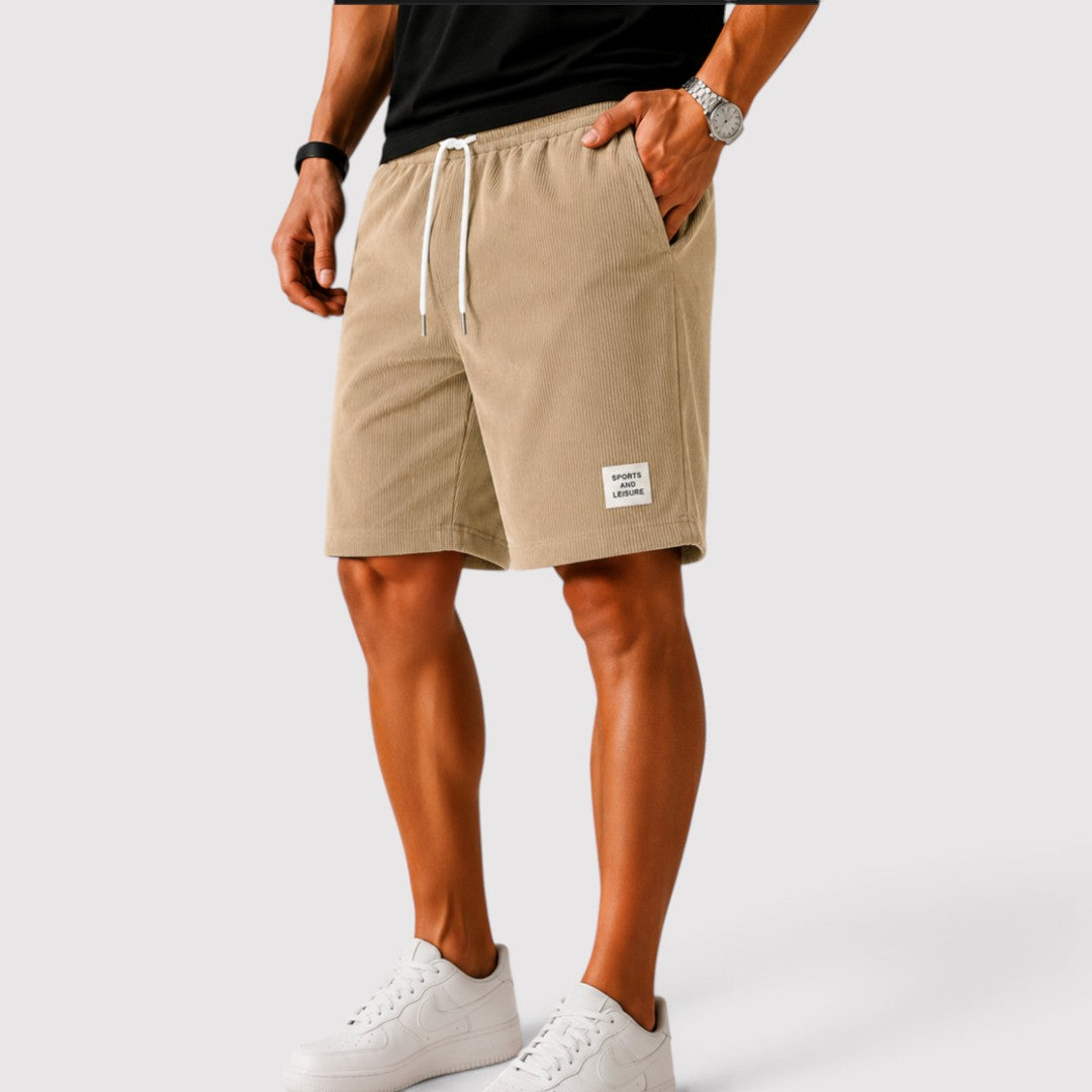 AEROS 着心地の良いリブ編みのショートパンツ