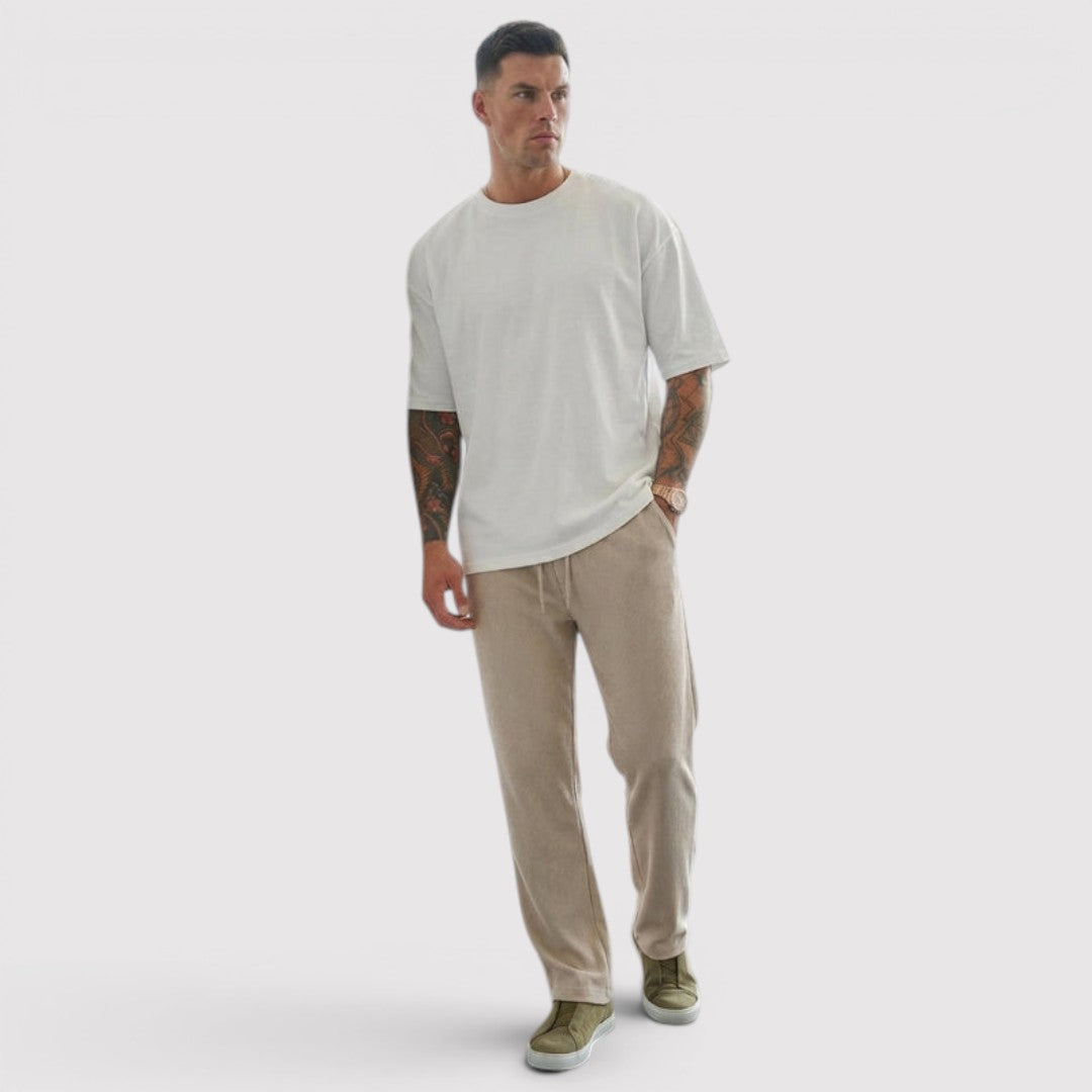MALTE ストレッチリブ ラウンジパンツ