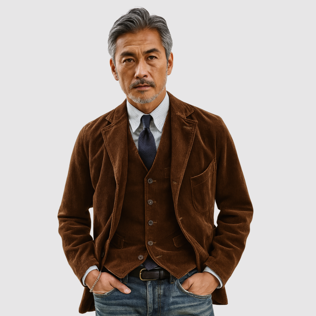 CHRISTIAN | エレガントなブレザー&ベストセット