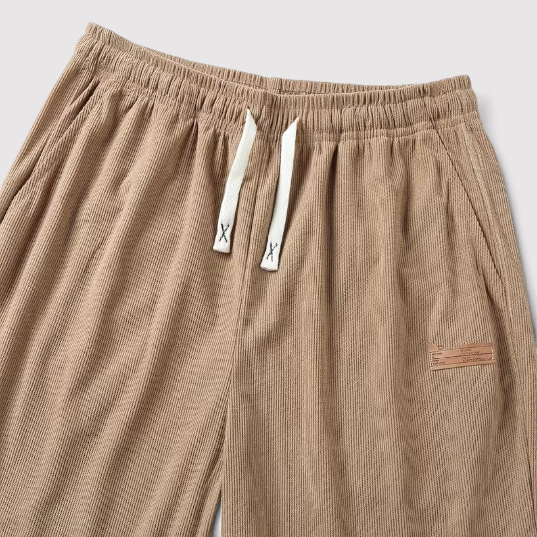 CARDENAS 通気性のあるコーデュロイパンツ