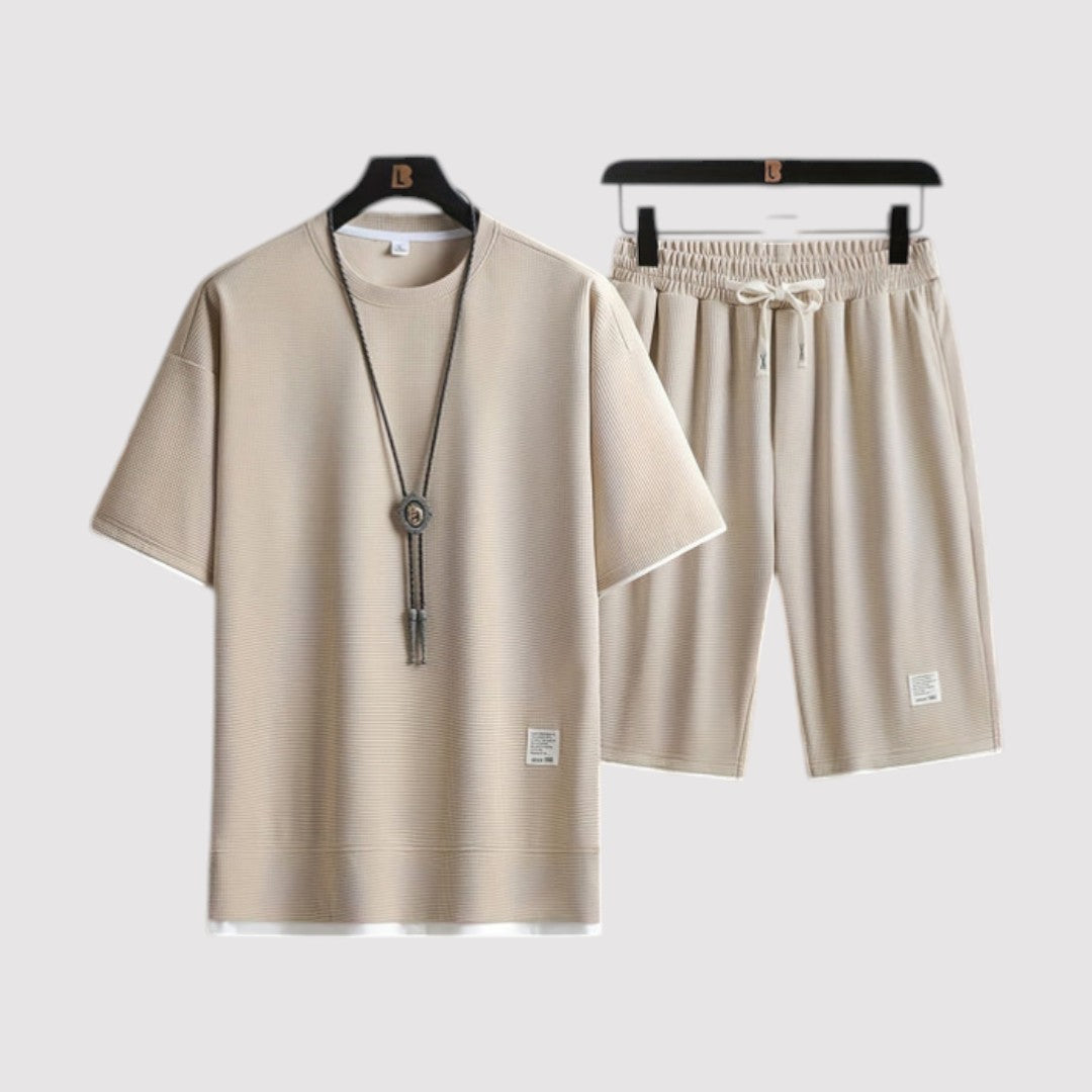 LUTHER 軽量Tシャツ&ショートパンツセット