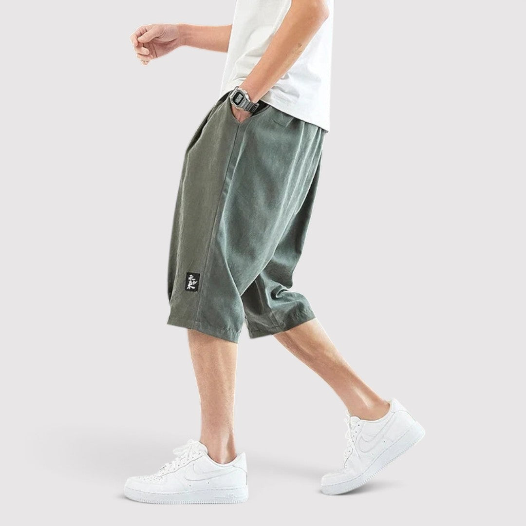 ALDI ワイドシルエットのショートパンツ