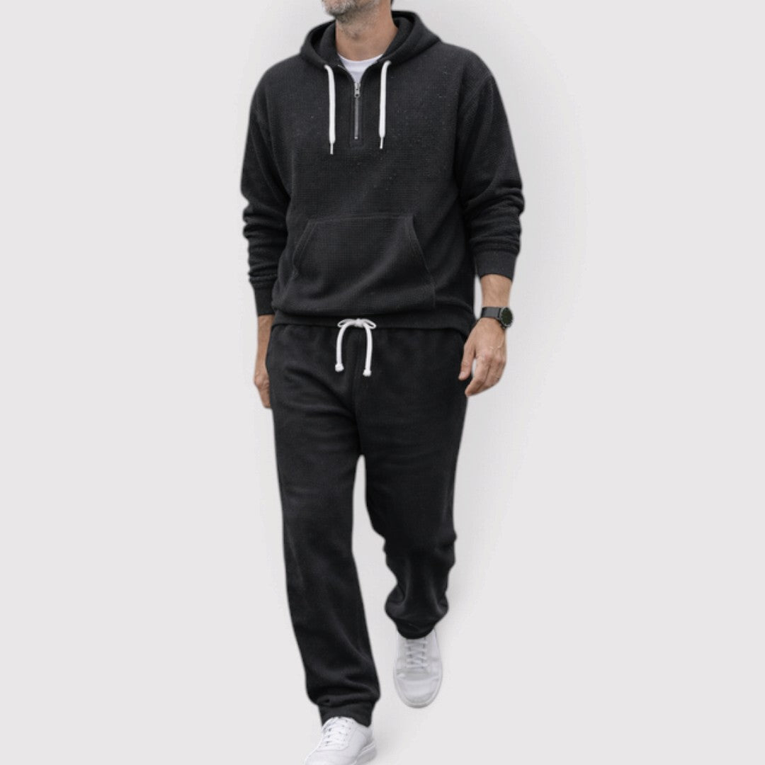 DUSAN 着心地の良いジップアップフーディーセット