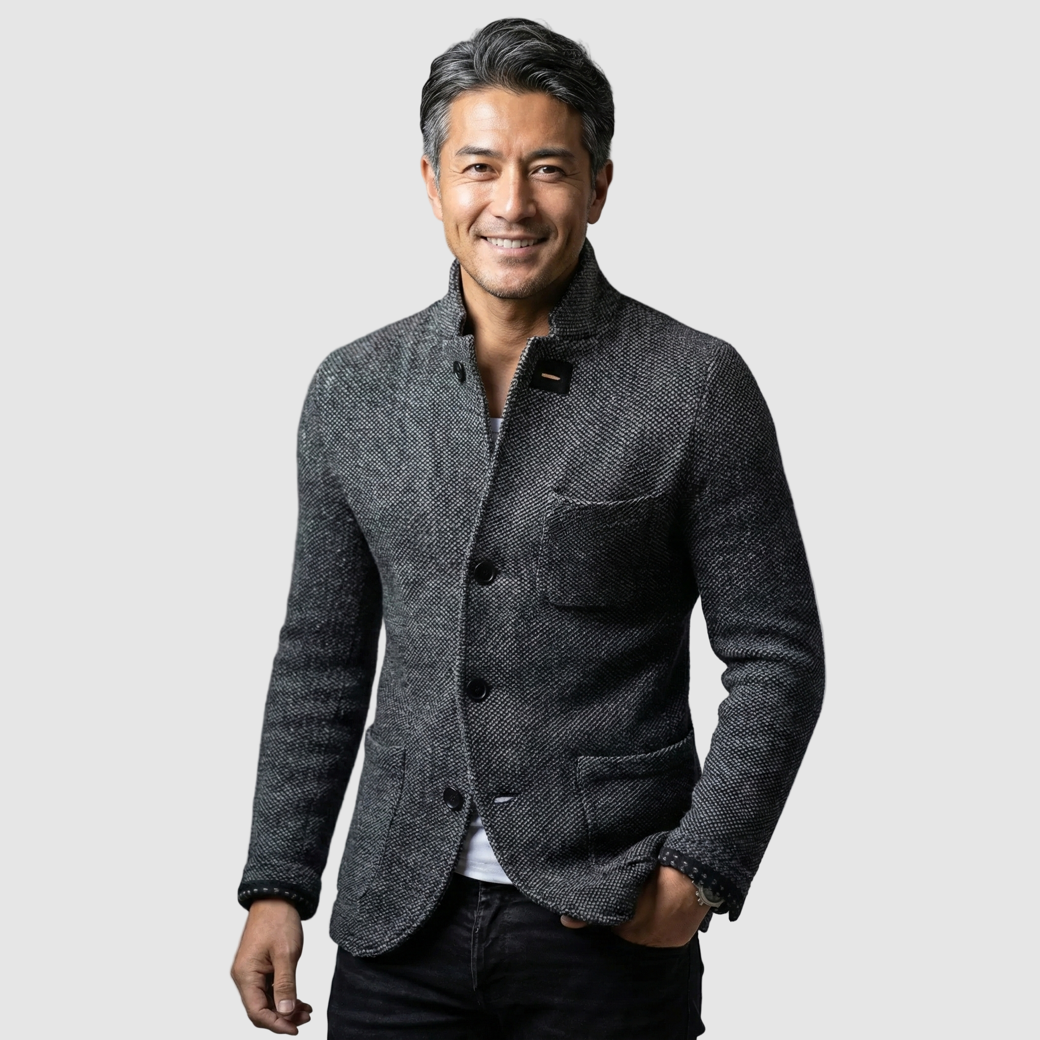 KASHIN | エレガントニットブレザー