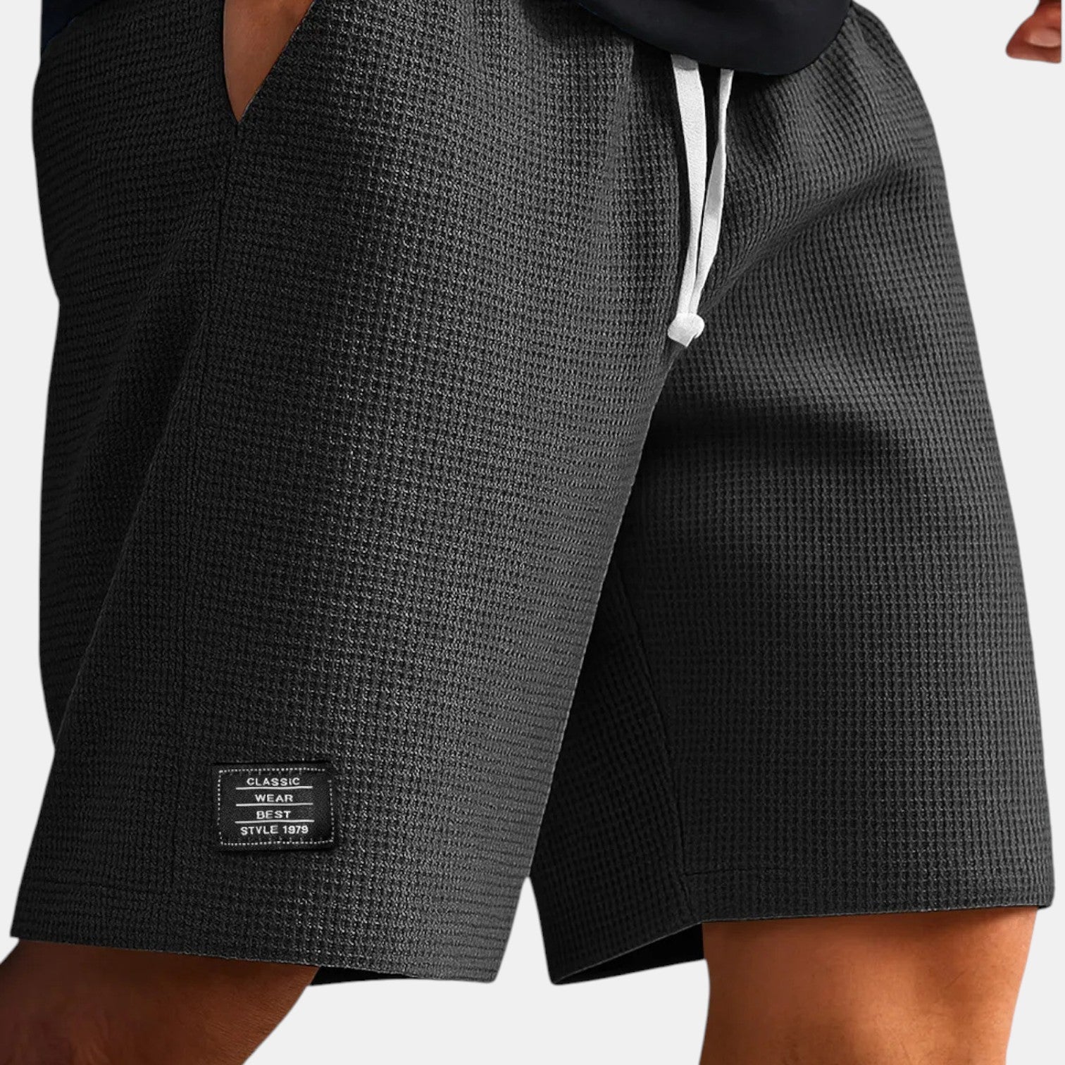 FABIO ストレッチワッフルショーツ