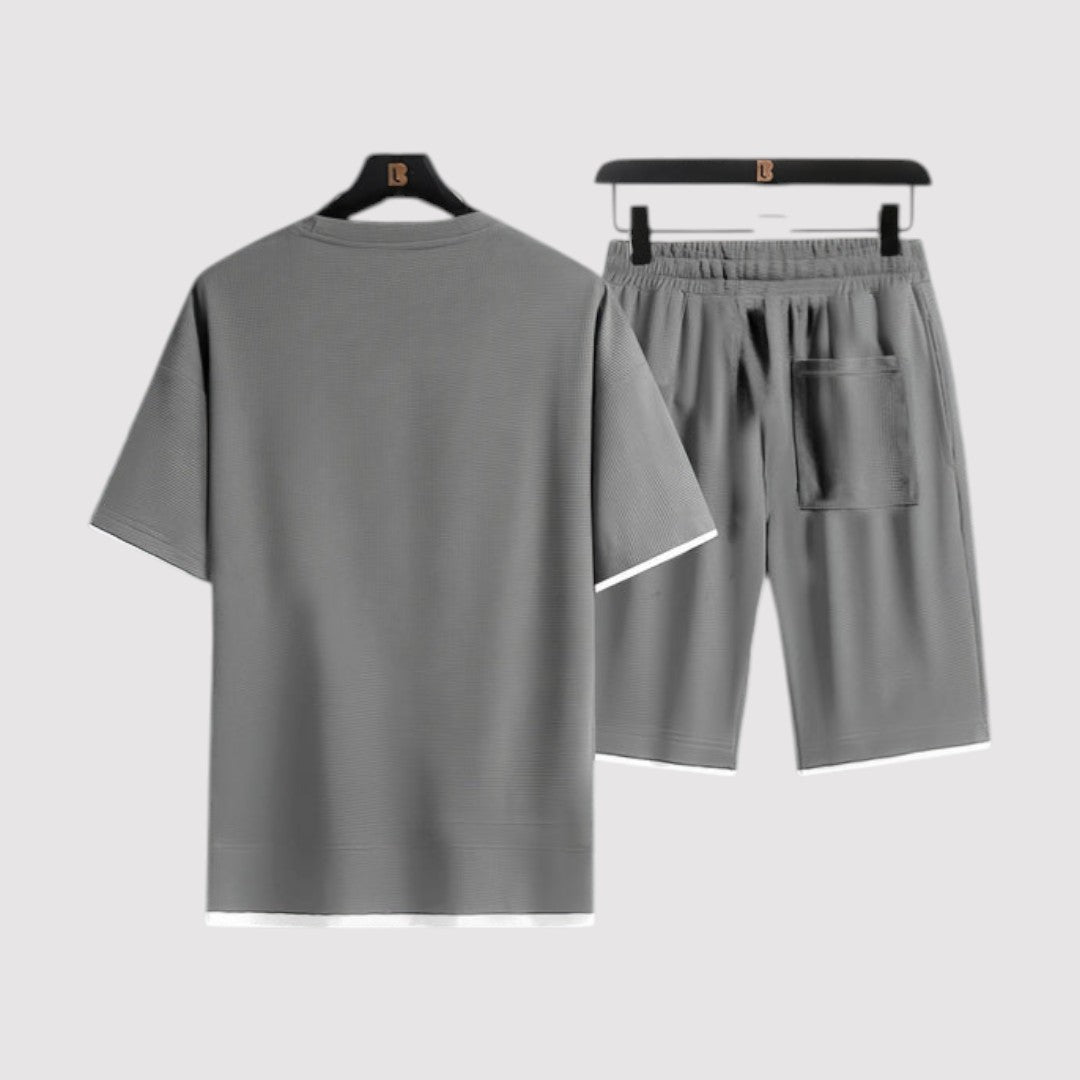 LUTHER 軽量Tシャツ&ショートパンツセット