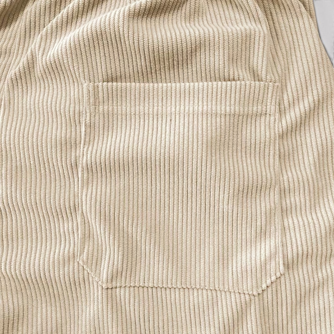 SIOY 通気性のあるリブ編みショーツ