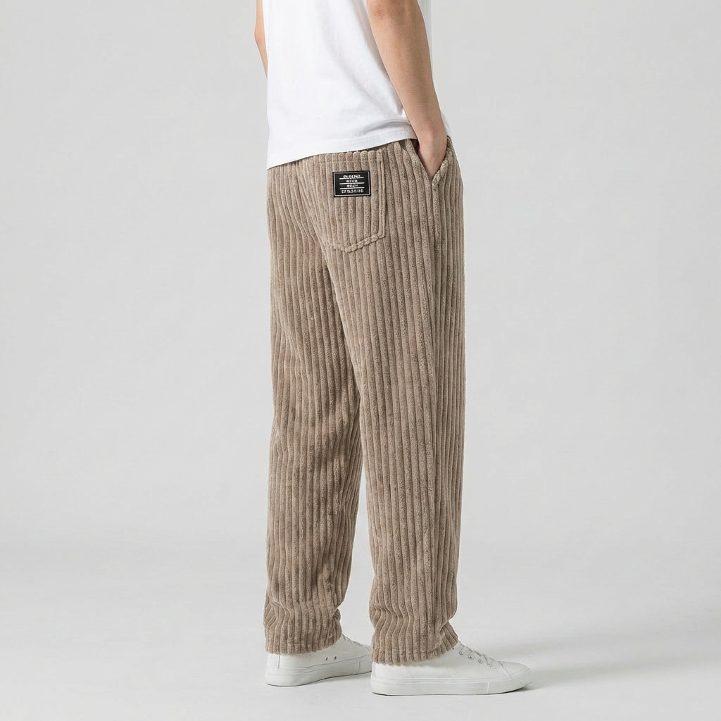 DAEN 着心地の良いコーデュロイパンツ