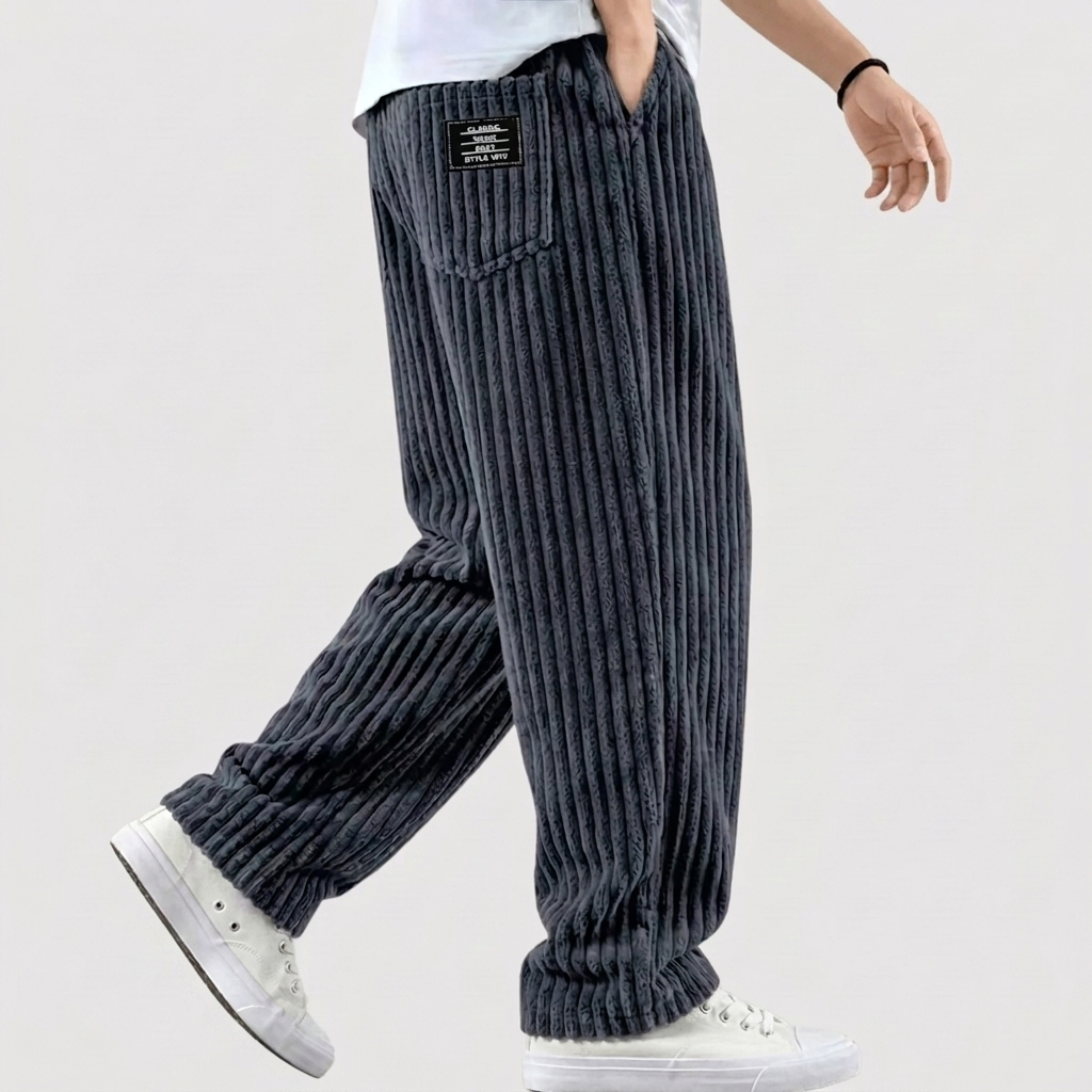 DAEN 着心地の良いコーデュロイパンツ
