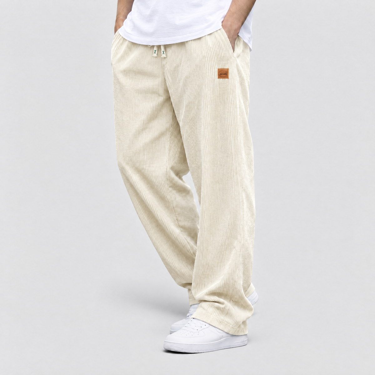 CAEL コーデュロイパンツ ベージュ