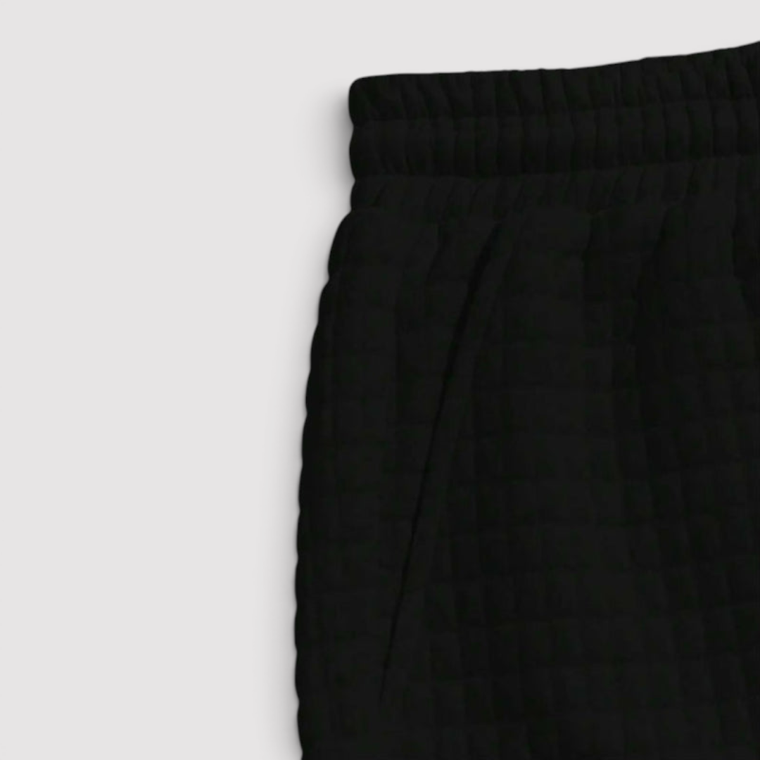 DREVS 通気性のあるキルティングショーツ