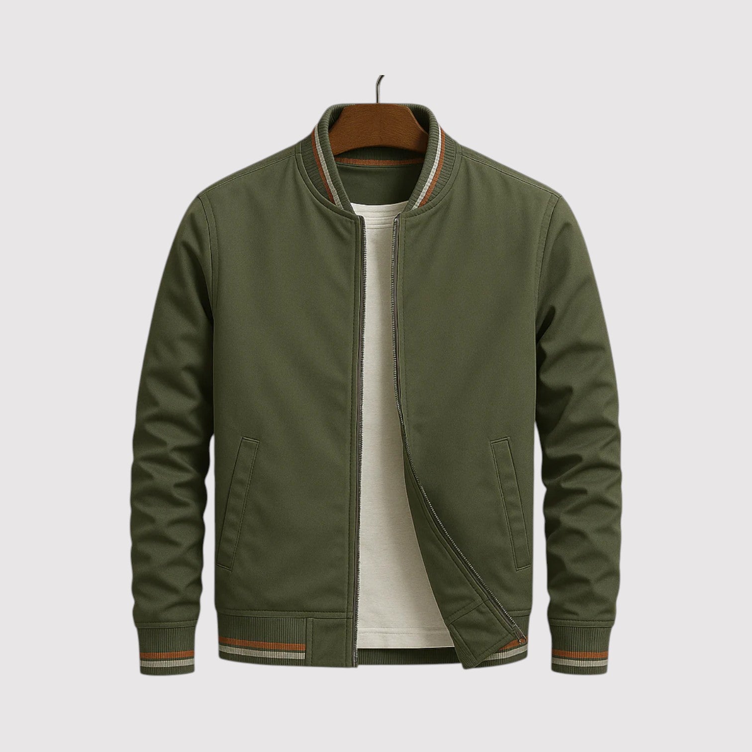 MAVERICK | ラグジュアリー・ストライプ・ボマー