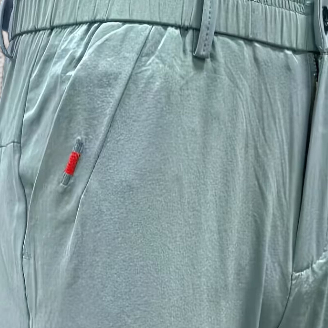 MEHELIX 軽量テーパードパンツ