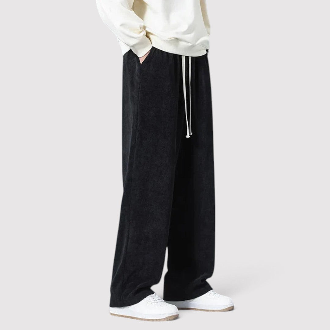 BYRNE 着心地の良いワイドパンツ