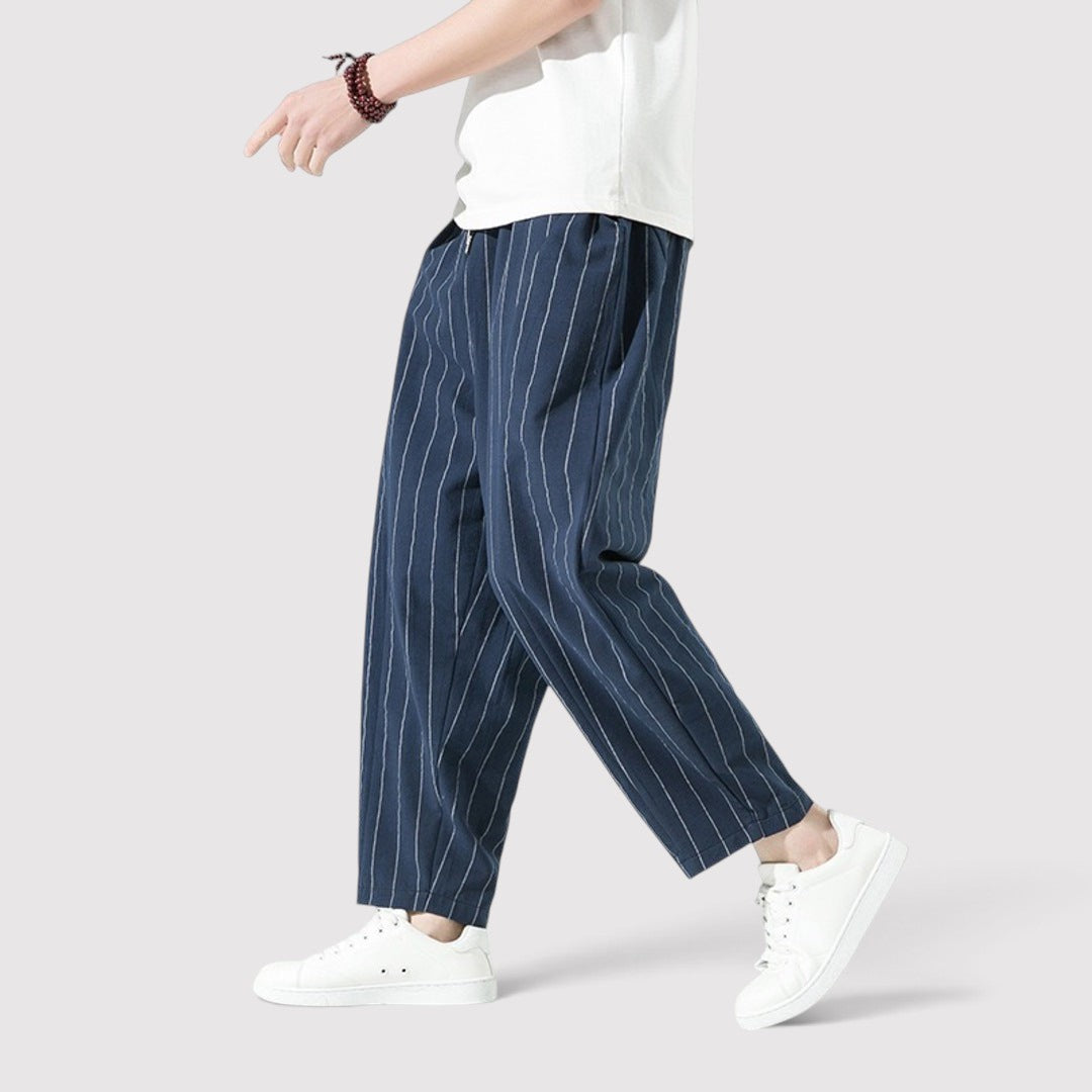 ALVE 通気性抜群のストライプパンツ