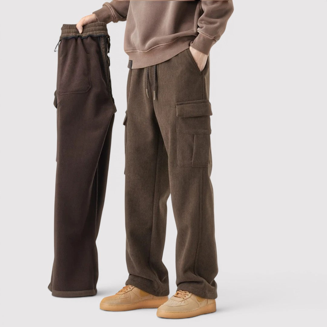 REMCO コーデュロイのカーゴパンツ