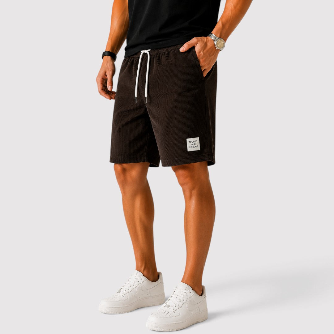 AEROS 着心地の良いリブ編みのショートパンツ
