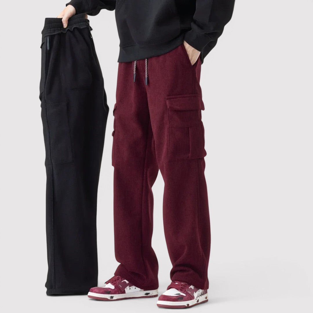 REMCO コーデュロイのカーゴパンツ