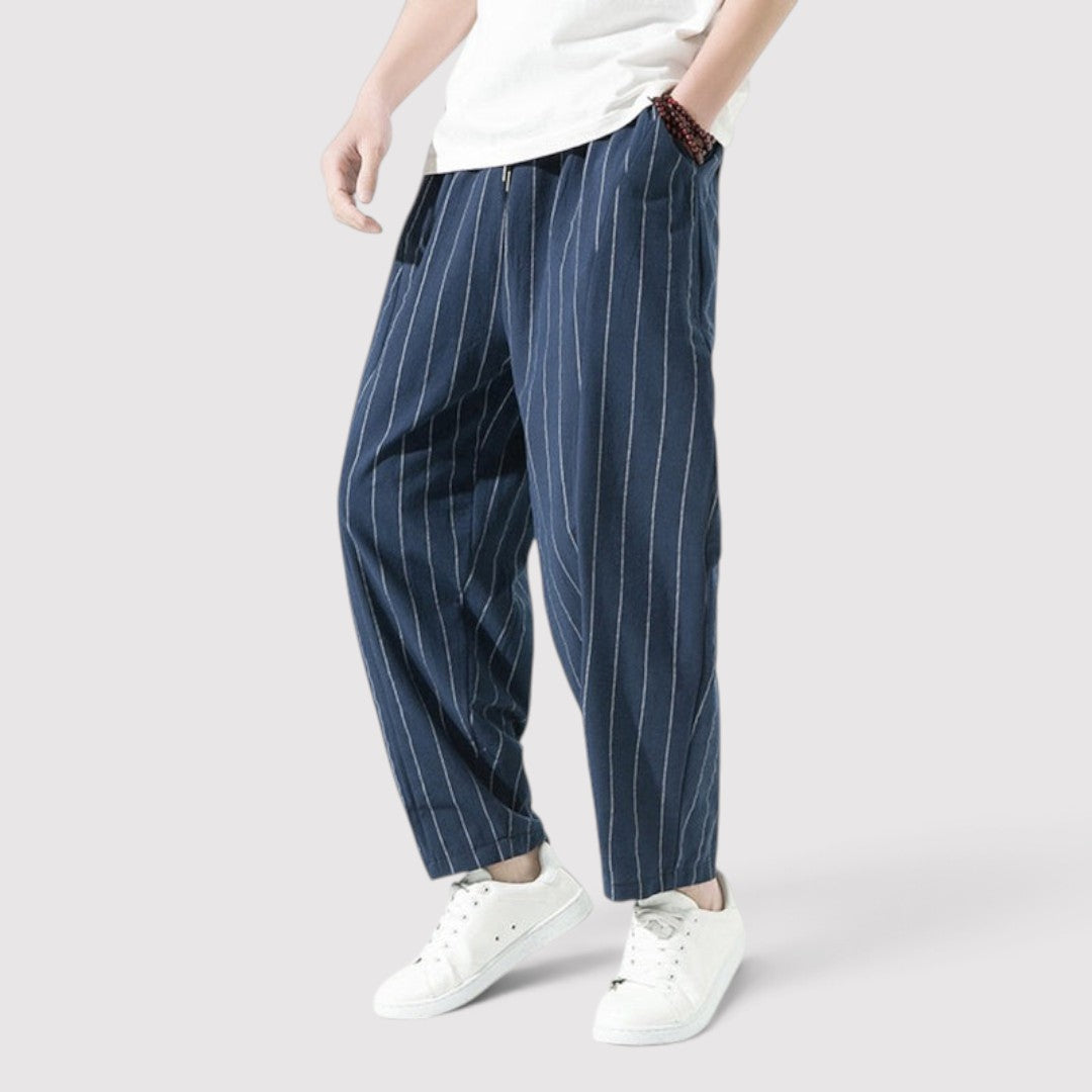ALVE 通気性抜群のストライプパンツ