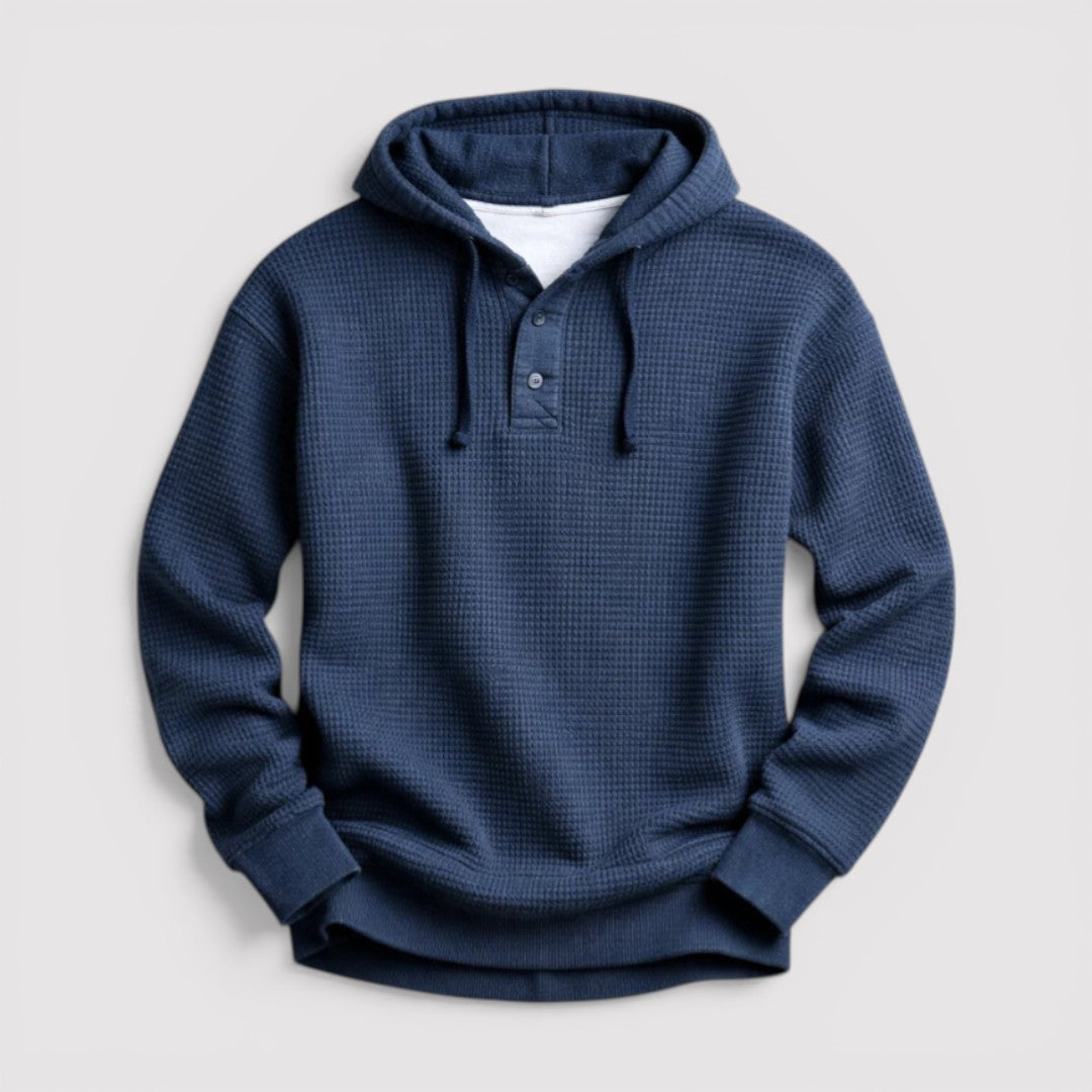 STANTON ワッフルニットのフーディ