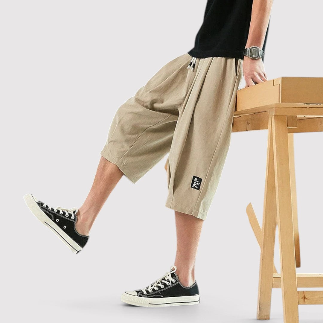 ALDI ワイドシルエットのショートパンツ