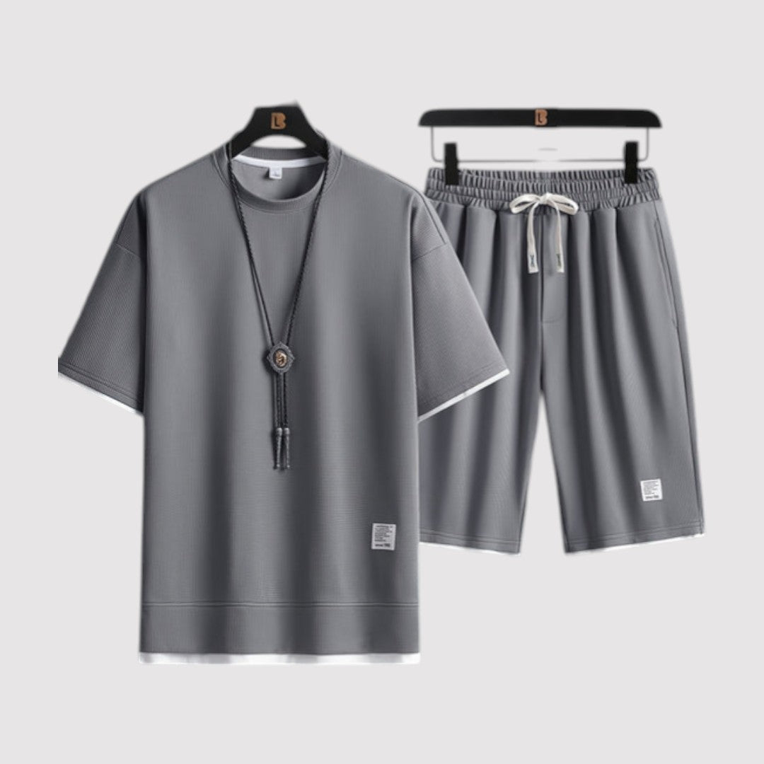 LUTHER 軽量Tシャツ＆ショートパンツセット