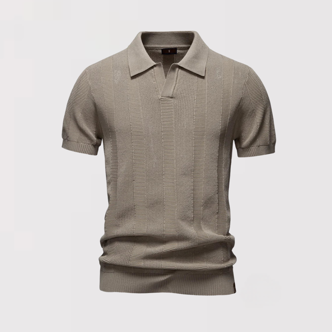 SANJI | クラシックストライプポロシャツ