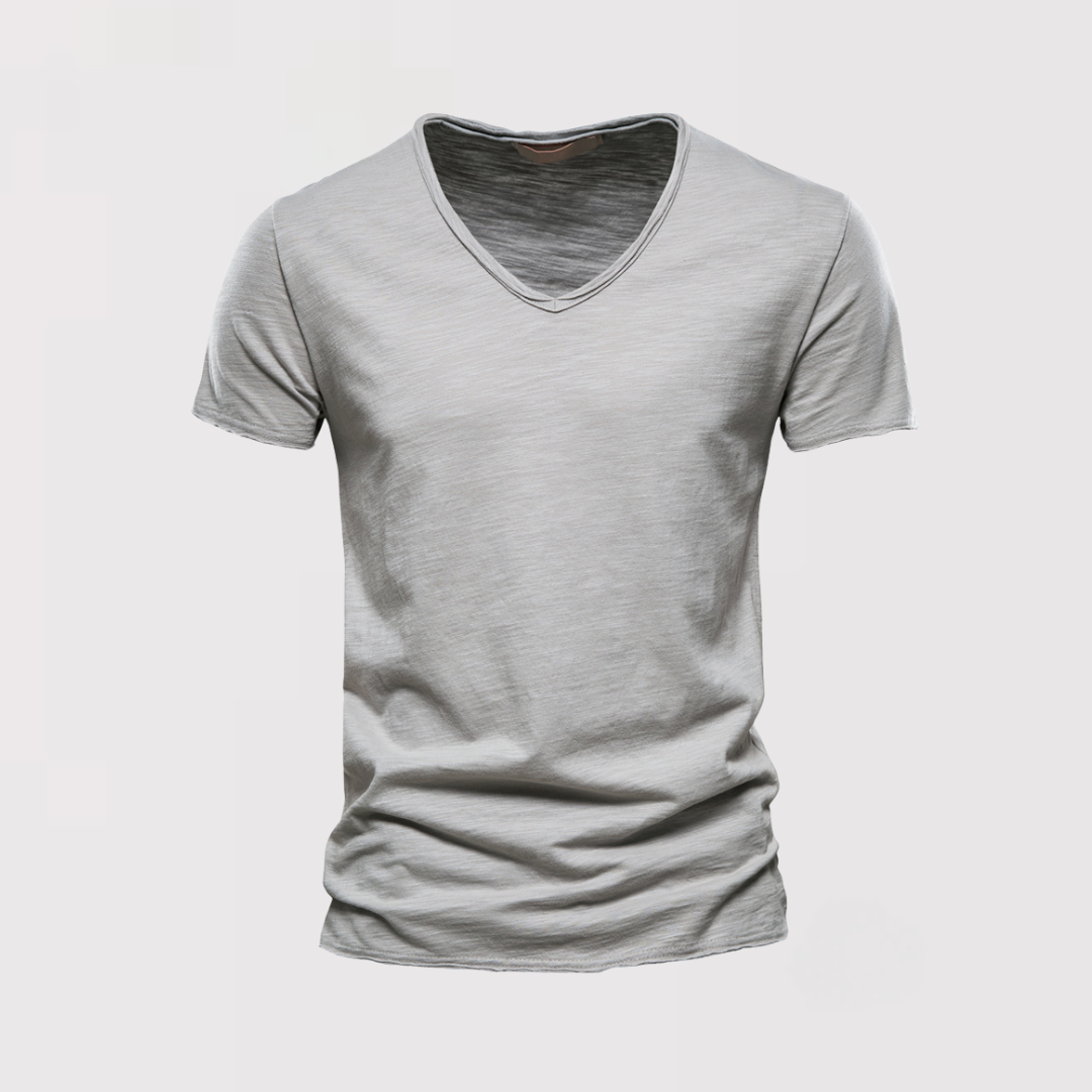 KAYLUM 通気性の良いコットンTシャツ