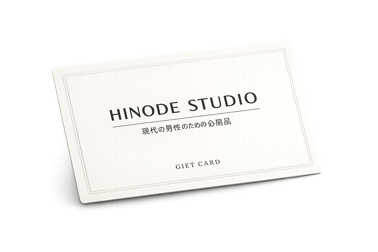 HINODE STUDIO ギフトカード