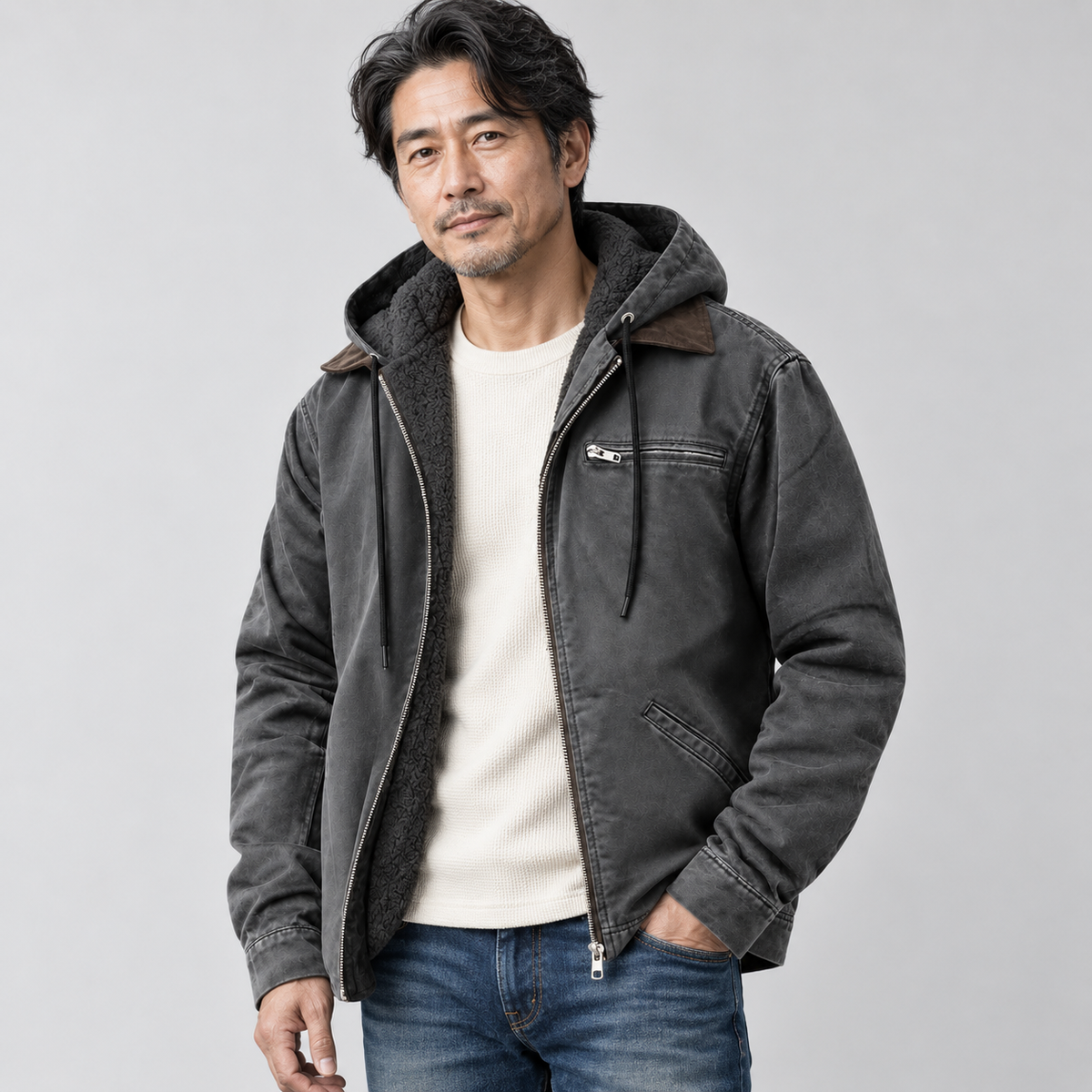 FRANKLYN フリース裏地付きウィンタージャケット