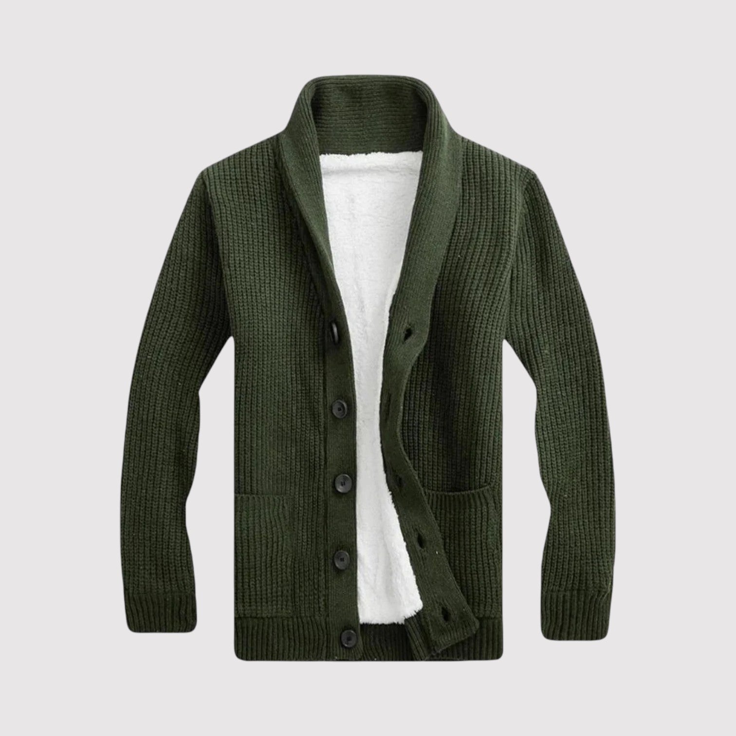 YASUSHI | プレミアムカラーニットカーディガン